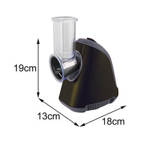 Mini robot culinaire électrique, moteur entièrement en cuivre, utilisation domestique, construction en plastique, trancheuse/râpeuse/broyeur pour fromages, fruits - Product Image 5