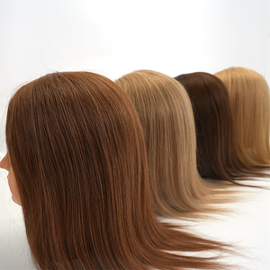 Listo para enviar: Toppers de cabello humano 3*5.5 para mujer, base mono, de proveedores de tupés, cabello humano <span class=keywords><strong>virgen</strong></span> con cutícula alineada, topper mono con PU - Product Image 2