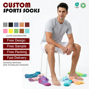 Men's Women's Youth Sports <strong>Socks</strong> Summer Terry Anti-Bacterial Moisture Wicking Ankle <strong>Socks</strong> for Basketball Outdoor Marathon - Product Image 2