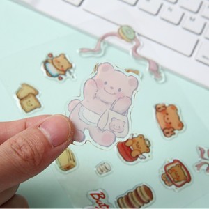 สติกเกอร์การ์ตูนหัวเบ่ย พีวีซี ติดเองได้ กันน้ำ สำหรับเคสโทรศัพท์และของตกแต่ง - Product Image 3
