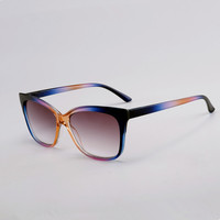 Nouvelles lunettes de soleil œil-de-chat tendance pour femmes âgées, ultra-légères, protection HD contre la lumière bleue pour la presbytie