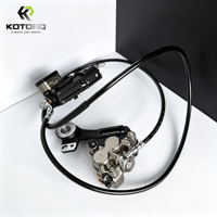 Kit de Freinage KOTORQ Ultra Bee-Spec pour Conversion E-Ride Pro SS 2.0 – Étriers Hydrauliques Avant et Arrière, Leviers et Tuyaux – Amélioration pour Moto Tout-Terrain