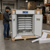 Incubateur d'œufs intelligent automatique industriel BeYou, vente flash, capacité de 1056 œufs, machine à couver les œufs de poulet