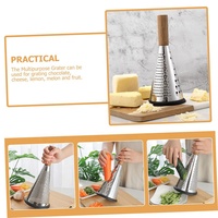 Râpe multifonctionnelle de cuisine en vente en gros Couteau d'office ménager à cône Hachoir Râpe à fromage Rabot à pommes de terre Râpe à légumes