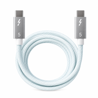 Câble USB 2.0 Type C vers Type C en nylon tressé blindé, 240W PD 3.1 5A, avec puce E-Marker, charge rapide pour ordinateur portable, OEM ODM, vente en gros