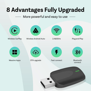 Adaptador Inalámbrico <span class=keywords><strong>Carplay</strong></span> de Fábrica Original <span class=keywords><strong>Ottocast</strong></span> para Android Auto, Doble Canal, Tipo Unidad Flash USB - Product Image 3