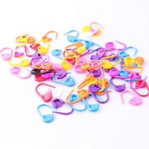 Herramienta de marcado de tejido de suéter colorido, accesorio de gancho de ganchillo, pequeño botón de PIN de plástico antideslizante - Product Image 6