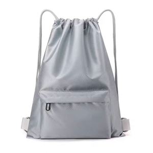 Bolsa con Cordón de Poliéster Multifuncional Colorida con Logotipo Personalizado, Bolsa con Cordón y Cremallera para Gimnasio, Regalo Promocional para Aficionados al Fútbol - Product Image 1