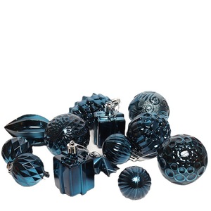 Multi-style Electroplated Special-shaped <b>Christmas</b> Baubles <b>Box</b> Set Xmas Tree Hanging Ornaments Holiday Party Decorations - Product Image 5