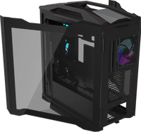 AORUS C601 GLASS Global RGB Mid Tower E-ATX/ATX Gaming PC Case USB + Type-C Ports Steel + Tempered Glass + Aluminum Construction