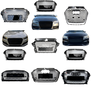 CYH Suitable for 2017-2020 A3, Custom Upgrade RS3 Front Grille With <strong>ACC</strong>, Air Intake Grille - Product Image 1