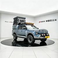 Camping-car Bawanglong sur châssis de pick-up Fengtan PHEV, hybride rechargeable 4x4 tout-terrain, pour l'exportation mondiale