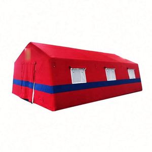 Abri d'urgence temporaire extérieur en tissu Oxford, une chambre, haute qualité, avec logo personnalisé, pour réfugiés et secours en cas de catastrophe, idéal pour l'hiver. - Product Image 1