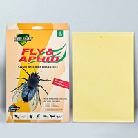 Piège à insectes collant 5 pièces pour mouches des fruits, thrips et mouches des vergers - Plaque d'attraction pour insectes d'importation Modèle 8065