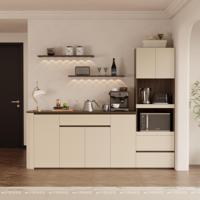Buffet et meuble de rangement modulaires multifonctionnels en bois massif, modernes et faciles à assembler pour le salon