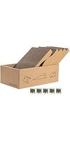 Vente en gros de niches pour chats en carton ondulé recyclable, pliables, lits à gratter pour les revendeurs de produits pour animaux de compagnie
