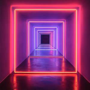 Miroir magique abyssal à effet de scène de discothèque unique, à LED RGB 3D, pour piste de danse, effet d'infini, haut de gamme, vente chaude - Product Image 3