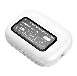 Biểu Tượng Tùy Chỉnh ANC ENC A9Pro Không Dây Earbuds Tai Nghe Không Khí A9Pro TWS Chơi Game Vỏ Pro Tai Nghe Với Màn Hình Cảm Ứng Nụ Tai Nghe - Product Image 3