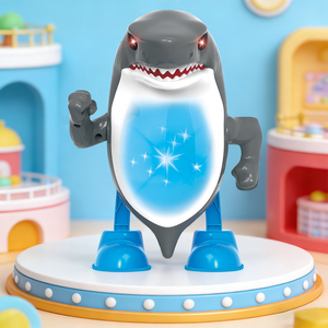 <span class=keywords><strong>Jouet</strong></span> <span class=keywords><strong>robot</strong></span> <span class=keywords><strong>requin</strong></span> dansant électrique avec musique dynamique, lumières LED clignotantes et bras mobiles pour enfants, jeu interactif et amusant - Product Image 5