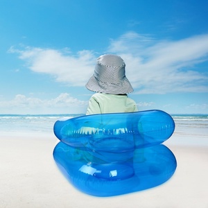 Children's <b>Inflatable</b> Lounge Chair PVC air <b>Sofa</b> for Beach Party Camping, Picnic Party Supplies Can Be Customized - Product Image 3