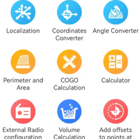 Logiciel GEO ESurvey SurPad 4.2 le plus récent pour les instruments de topographie Stonex, récepteur GPS, contrôleur GNSS RTK