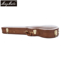 Etui rigide pour guitare électrique pour étuis de guitare en cuir de style Les Paul verrouillables OEM