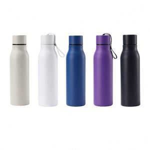 Modern 304 Stainless Steel Large Capacity Vacuum Insulated Sports Water Bottle Portable Home Use With <b>Straw</b> Straight Cup Shape - Product Image 4