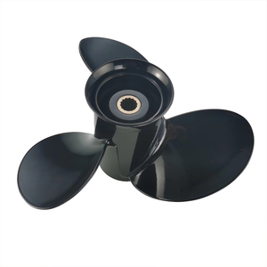 ใบพัดเรืออลูมิเนียมสีดำ10.25*10ใหม่สำหรับเครื่องยนต์ปรอท9.9-25HP - Product Image 3