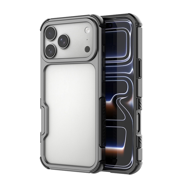 Premium Aluminum Alloy TPU Bumper Case Magnetic Wireless Charging Lightweight Shockproof Luxury Design for 17/16 Pro Max