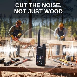 Radioddity X1 Talkies-walkies étanches IP67 robustes <span class=keywords><strong>longue</strong></span> <span class=keywords><strong>portée</strong></span>, lot de 4, réduction du bruit, radio bidirectionnelle FRS <span class=keywords><strong>longue</strong></span> <span class=keywords><strong>portée</strong></span>, balayage NOAA - Product Image 2