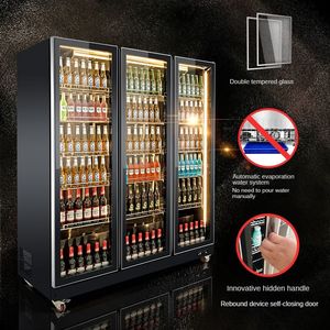 상업용 <span class=keywords><strong>2</strong></span> 3 4 도어 블랙 색상 쿨 드링크 냉장고 맥주 냉장고 - Product Image 3