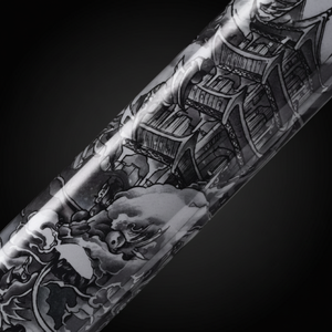 Cuchillo de Supervivencia Tipo Espada, Personalizable, Hoja de Acero Inoxidable, Diseño de Dragón de Madera, para Caza, Uso Industrial, OEM Disponible - Product Image 4