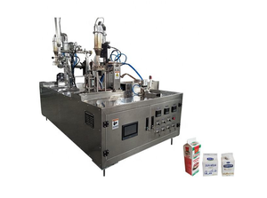 Şarap sirke için tam otomatik gable top karton dolum makinesi - Product Image 2