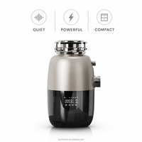 Bk Supplier 1HP Brushless Quiet Motor ETL Stainless Steel Energy Efficient Class a Food Waste Disposer for Residential Sink Use