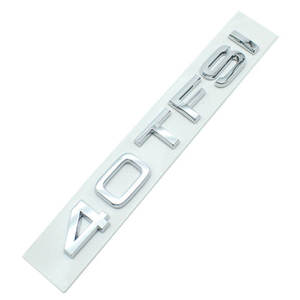 Autocollant de voiture avec logo <span class=keywords><strong>TFSI</strong></span> 30 35 40 45 50 <span class=keywords><strong>55</strong></span> pour Audi A3 A4 A6L A7, modification de cylindré<span class=keywords><strong>e</strong></span> et de transmission intégrale, accessoire décoratif - Product Image 6