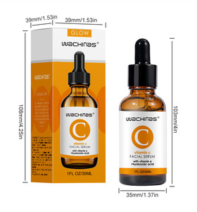 Sérum pour le visage à la vitamine C éclaircissant la couleur de la peau éliminant les taches de couleur jaunes et raffermissantes - Product Image 2