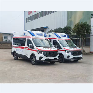 Nouvelle ambulance de transport de patients, de sauvetage et d'urgence, à long châssis et toit surélevé, F-ORD Transit T8, diesel, transmission automatique - Product Image 1