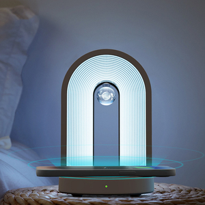 Đèn ngủ không dây sạc điện thoại thiết kế mới phong cách Bắc Âu trang trí bàn làm việc tích hợp loa nhạc - Product Image 4