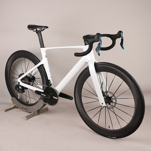 Bicicleta Completa <span class=keywords><strong>Tantan</strong></span> WheelTop EDS-1*13S, Grupo de Transmisión para Bicicleta de Carretera, Frenos de Disco, Cuadro de Carbono, Ruedas con Radios de Carbono, Bicicleta Blanca TT-R18 - Product Image 1