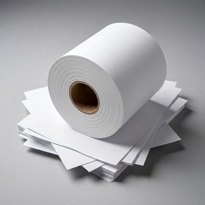 Durable Uncoated Printed <b>Paper</b> in <b>White</b> and Brown Varieties Ideal for Commercial <b>Wrapping</b> Eco Friendly Shipping Graphic Design - Product Image 1