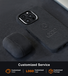 Magnetic Phone Case <strong>Cover</strong> for Alcantara for iPhone 16 17 Pro Max - Product Image 2