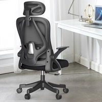 Chaise de jeu chauffante en maille ergonomique blanche Chaise confortable Mobilier de bureau Bureau pour le travail Chaise confortable de bureau