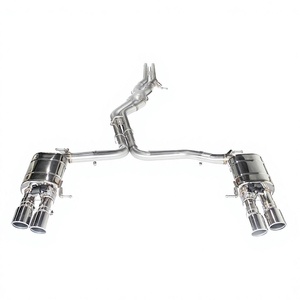 Tubo de escape de acero inoxidable Vortex Racing para Audi A7 C8 3.0T EA839, piezas de repuesto para mejora de sonido. - Product Image 1