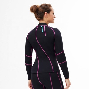 Top de Neopreno de 3mm para Mujer, Chaqueta Deportiva para Buceo, Surf, Natación, Scuba, Fabricante de Trajes de Baño Personalizados, Ropa de Playa, Empaque - Product Image 3