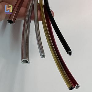 Bande de protection chromée <span class=keywords><strong>souple</strong></span> <span class=keywords><strong>en</strong></span> <span class=keywords><strong>PVC</strong></span> pour bordure de miroir, accessoires extérieurs, profilé <span class=keywords><strong>en</strong></span> U, extrudé et découpé - Product Image 4