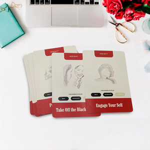 Thẻ trò chơi tùy chỉnh với bộ chia-Sàn trị liệu giảm căng thẳng để thư giãn và tự hiểu biết - Product Image 5