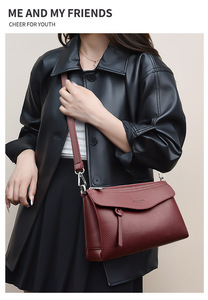 New High Quality Women Messenger Bags for Women Pu Leather Handbags Crossbody Bags Ladies Designer Shoulder Bags <b>Tote</b> Top-handle - Product Image 6