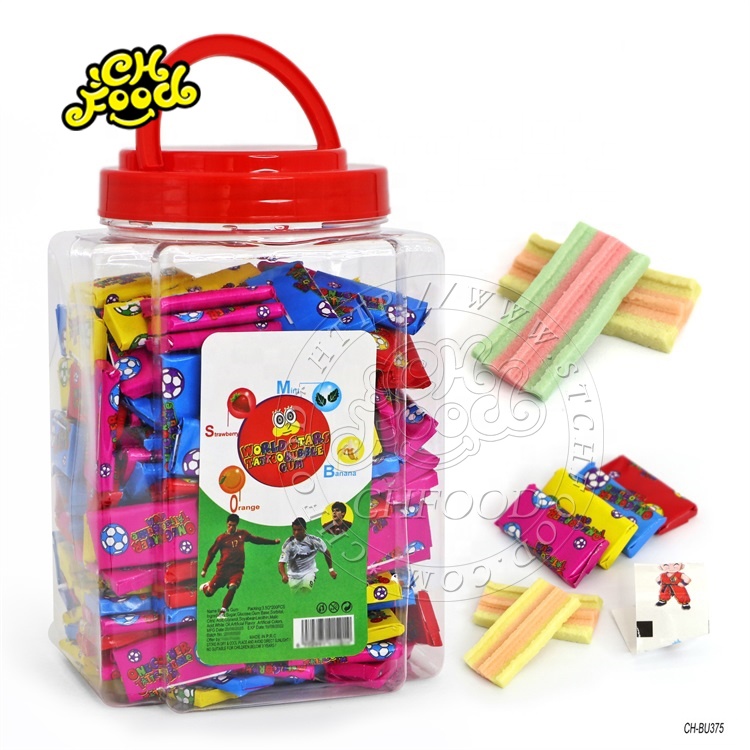 New Product Fruit Flavor Toothpaste Bubble Gum