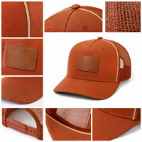 Casquette Trucker en Polyester à Coutures Contrastées OEM – Vente en Gros Respirante et Légère pour Distributeurs et Importateurs