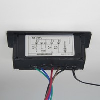 Thermostat numérique pour réfrigérateur KT-301C, contrôle 3 charges, panneau blanc